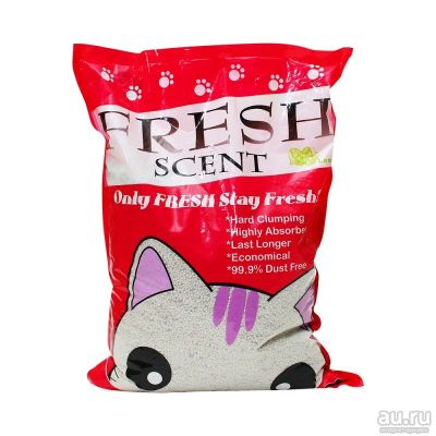 Лот: 10406584. Фото: 1. Наполнитель fresh scent для кошек... Миски, лотки, наполнители