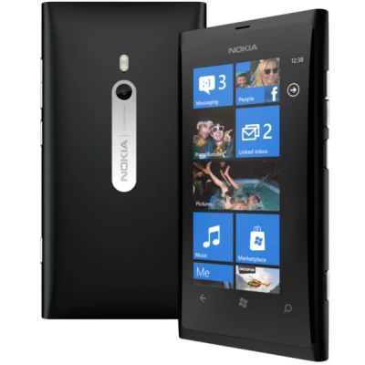 Лот: 3421632. Фото: 1. Nokia Lumia 800 + подставка в... Смартфоны