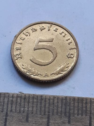 Лот: 25413178. Фото: 1. (№18392) Германия 5 Пфенигов 1937... Германия и Австрия