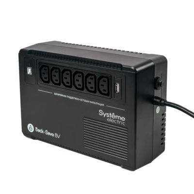 Лот: 25337334. Фото: 1. ИБП Systeme Electric Back-Save... ИБП, аккумуляторы для ИБП