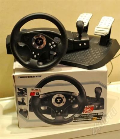 Лот: 483654. Фото: 1. Thrustmaster ForceFeedBack-Pro. Рули, джойстики