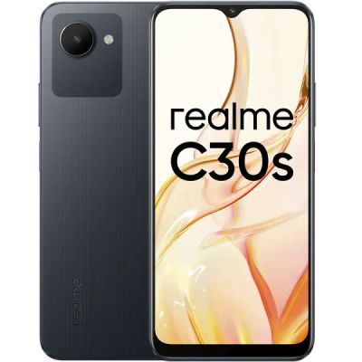 Лот: 22219725. Фото: 1. Смартфон realme C30s 3/64GB Черный... Смартфоны
