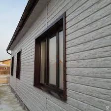 Лот: 20012869. Фото: 1. Сайдинг металл LБрус Ecosteel... Фасадные материалы, сайдинг