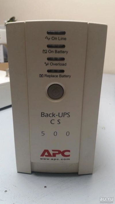 Лот: 8223156. Фото: 1. APC Back-UPS CS 500. ИБП, аккумуляторы для ИБП