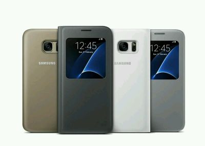 Лот: 10940958. Фото: 1. Чехол Samsung S View Cover S7... Чехлы, бамперы