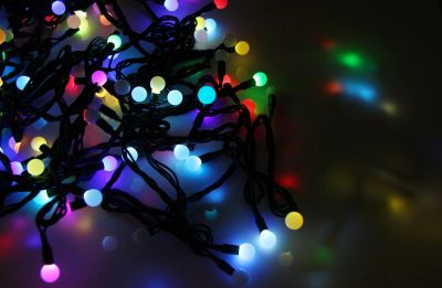Лот: 10523207. Фото: 1. Электрогирлянда 10мх1.75см 100LED... Гирлянды, шарики, новогодние аксессуары