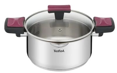 Лот: 24552771. Фото: 1. Кастрюля с крышкой Tefal Cook... Кастрюли