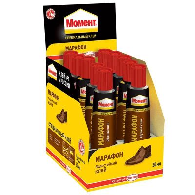 Лот: 25800236. Фото: 1. КЛЕЙ «МОМЕНТ МАРАФОН» обувной... Другое (бытовая техника)