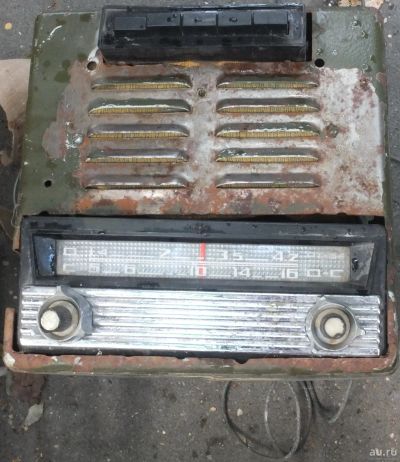 Лот: 16344652. Фото: 1. радиоприемник советский автомобильный... Тюнеры, радиоприёмники
