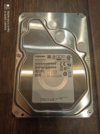 Лот: 15290103. Фото: 1. Жёсткий диск HDD 2 Tb SATA 6Gb... Жёсткие диски (HDD)