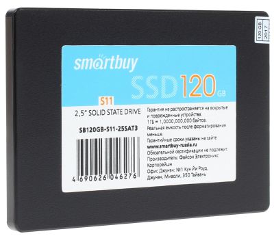 Лот: 14950373. Фото: 1. SmartBay S11 120 Гб SSD (Неисправно... SSD-накопители