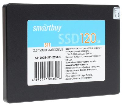 Лот: 14670312. Фото: 1. SSD SmartBay S11 120 Гб. SSD-накопители