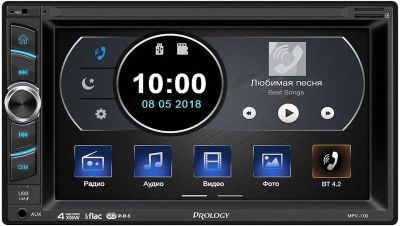 Лот: 17379965. Фото: 1. Автопроигрыватель Prology MPV-100. Автомагнитолы