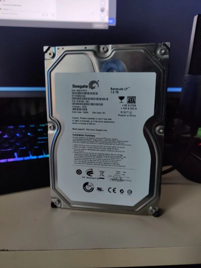 Лот: 17858097. Фото: 1. Seagate Barracuda 1.5tb. Жёсткие диски (HDD)