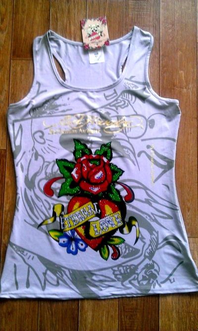 Лот: 3108394. Фото: 1. Крутая Майка от "Ed Hardy" ( Новая... Футболки, топы и майки