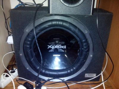 Лот: 5126979. Фото: 1. Сабвуфер Sony Xplod 1300w за 3500. Сабвуферы
