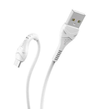 Лот: 20033625. Фото: 1. Кабель MicroUSB(m) - USB(m) HOCO... Дата-кабели, переходники