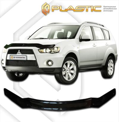 Лот: 13007632. Фото: 1. Дефлектор капота Mitsubishi Outlander... Детали тюнинга