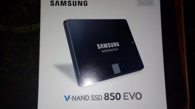 Лот: 11312290. Фото: 1. SSD 500GB Samsung 850 EVO [MZ-75E500BW... SSD-накопители