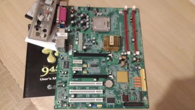 Лот: 16880894. Фото: 1. EPoX EP-5PL945-J Socket LGA775... Материнские платы