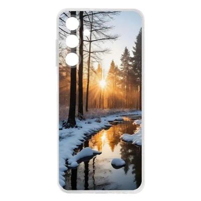 Лот: 25134964. Фото: 1. Чехол Krutoff Clear Case "Весна... Чехлы, бамперы