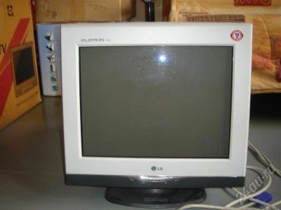 Лот: 409067. Фото: 1. монитор LG 17. ЭЛТ-мониторы