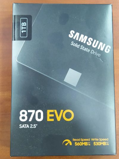 Лот: 18438024. Фото: 1. SSD накопитель Samsung 1tb. SSD-накопители
