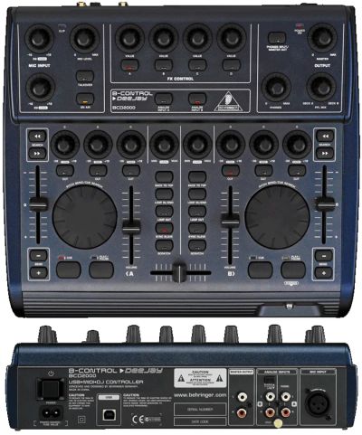 Лот: 3174606. Фото: 1. DJ Controller Behringer BCD2000. Микшеры, предусилители, микрофонные эффекты