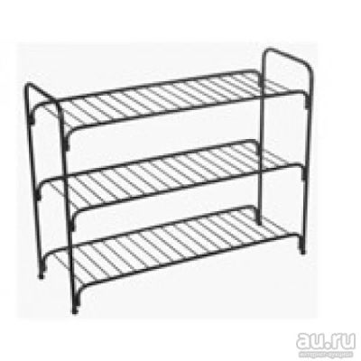 Лот: 16456930. Фото: 1. Полка для обуви трехъярусная... Обувные полки и тумбы