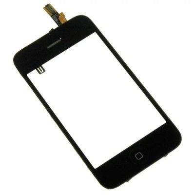 Лот: 7528818. Фото: 1. Тачскрин iPhone 3Gs черный. Дисплеи, дисплейные модули, тачскрины