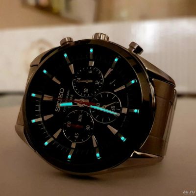 Лот: 17052223. Фото: 1. Часы Seiko Hronograf 45mm "Здоровый... Оригинальные наручные часы