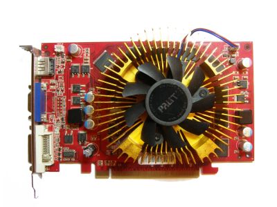 Лот: 6643466. Фото: 1. Palit GeForce 9600 GT 512Mb 256... Видеокарты