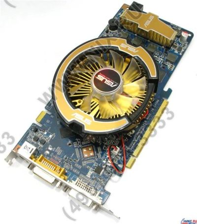 Лот: 4619942. Фото: 1. 256Mb PCI-E DDR-3 ASUS EN8800GT... Видеокарты