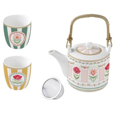 Лот: 25243411. Фото: 1. Чайник Easy Life Flowery. Чайники, заварники, турки