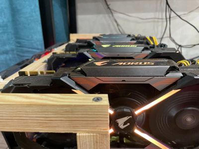 Лот: 18067014. Фото: 1. Майнинг ферма GTX 1080ti. Майнинг фермы, товары для майнинга