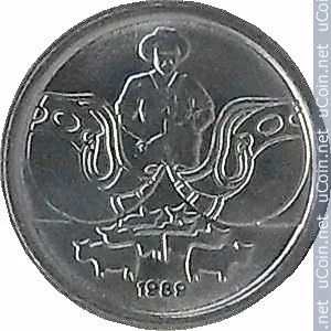 Лот: 4975536. Фото: 1. 5 сентаво Бразилия 1989г. Америка