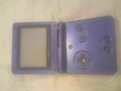 Лот: 190010. Фото: 1. Nintendo GameBoy Advance SP (Синий... Консоли