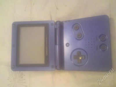 Лот: 190010. Фото: 1. Nintendo GameBoy Advance SP (Синий... Игровые приставки, консоли