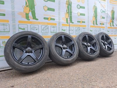 Лот: 25548818. Фото: 1. Комплект Оригинальных Литых дисков... Шины на дисках