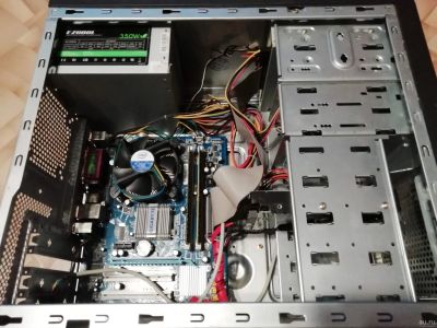 Лот: 13696706. Фото: 1. Комплект Core 2 Duo E6300 1.8GHz... Компьютеры в сборе