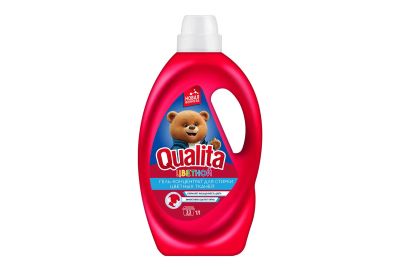 Лот: 23625552. Фото: 1. Гель для стирки Qualita для цветных... Бытовая химия