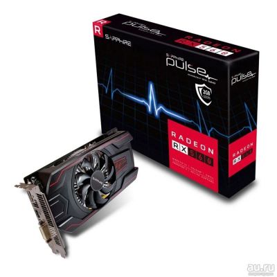 Лот: 13352151. Фото: 1. Видеокарта Sapphire Radeon rx560... Видеокарты