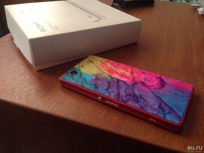 Лот: 9279399. Фото: 1. Sony xperia z3 compact red. Смартфоны