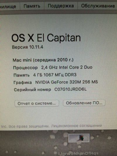 Лот: 7641393. Фото: 1. Mac mini + монитор benq g2220hd... Компьютеры в сборе