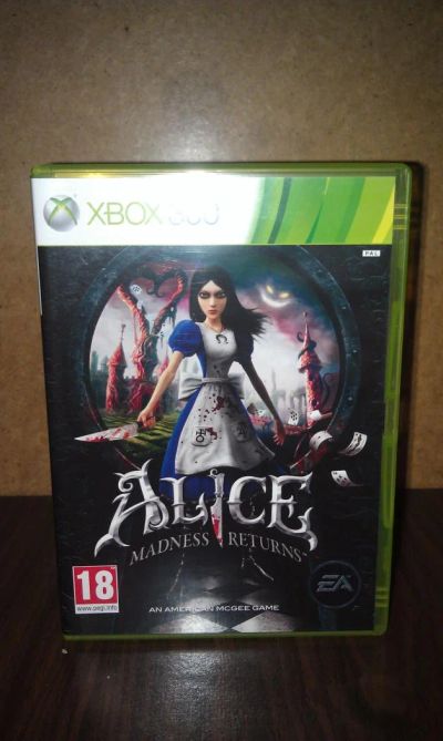 Лот: 4302338. Фото: 1. Alice Madness Returns (xbox 360... Игры для консолей