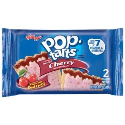 Лот: 11873548. Фото: 1. Kellogg's Pop Tarts Cherry. Печенье, вафли, пряники