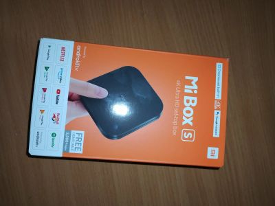 Лот: 17811486. Фото: 1. ТВ приставка Xiaomi Mi Box S... Медиаплееры