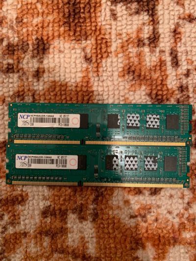 Лот: 18603174. Фото: 1. оперативная память NCP ddr3 2gbx2... Оперативная память