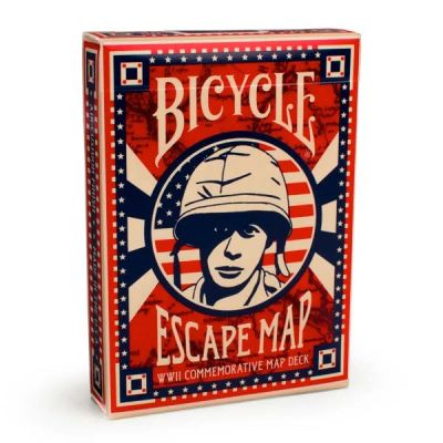 Лот: 12517267. Фото: 1. Карты Bicycle Escape. Настольные игры, карты