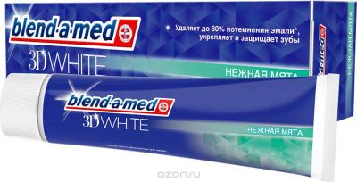 Лот: 11096007. Фото: 1. Зубная паста Blend-a-med 3D White... Уход за полостью рта